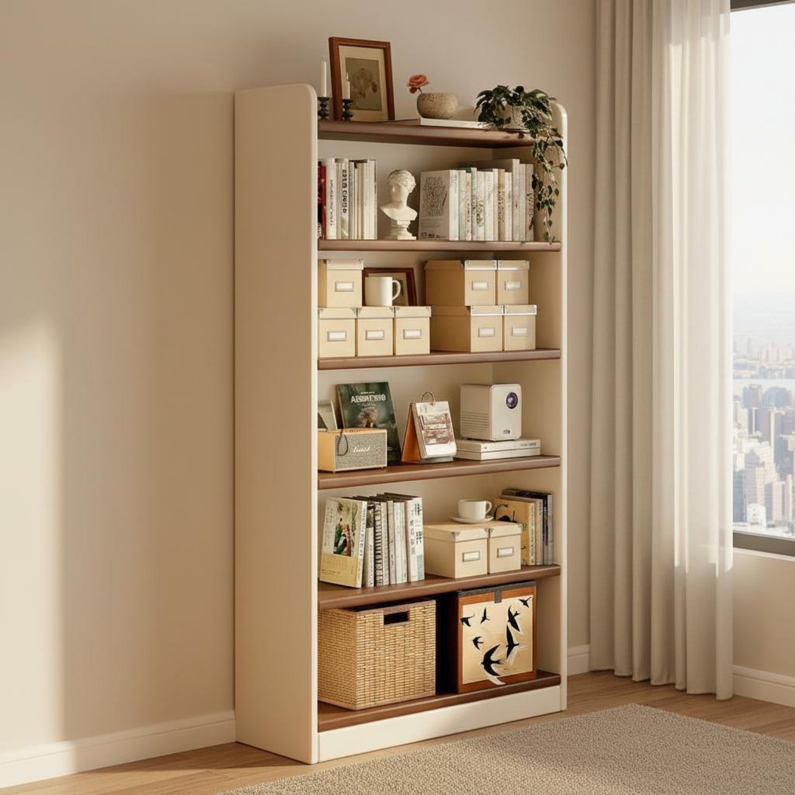Multi-Tier Book Organizer Larg - огляд і ціна Sustainable Living Book
