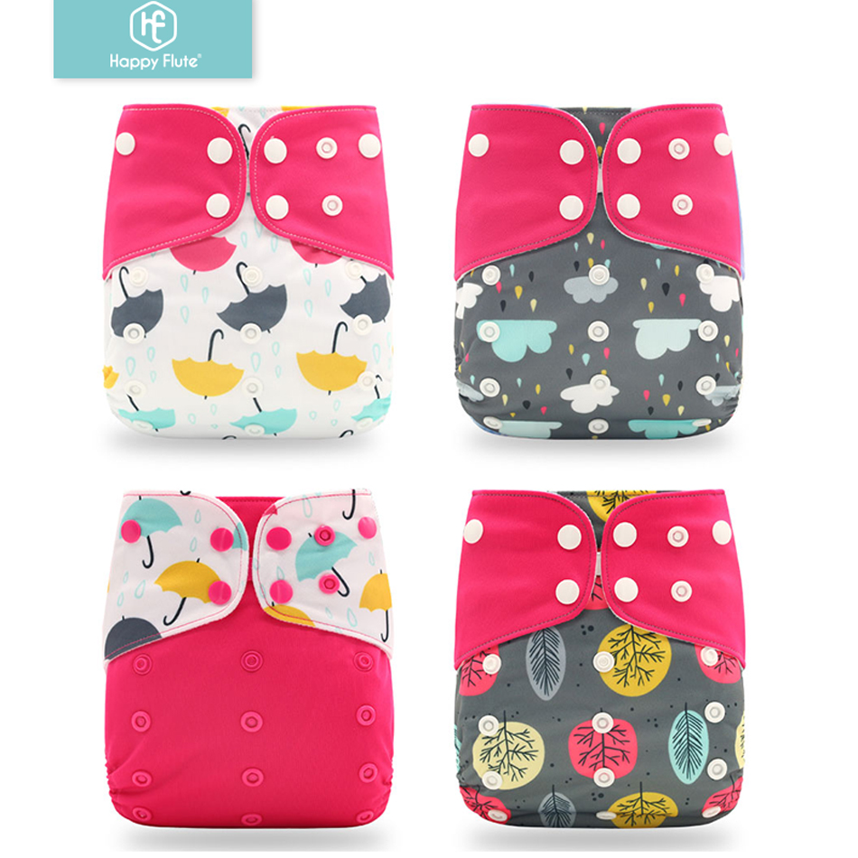 Happyflute 2023 4pcs/set Washa - огляд і ціна Cloth Diaper Insert
