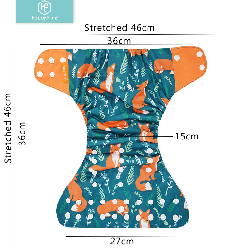 Happyflute 2023 4pcs/set Washa - огляд і ціна Cloth Diaper Insert