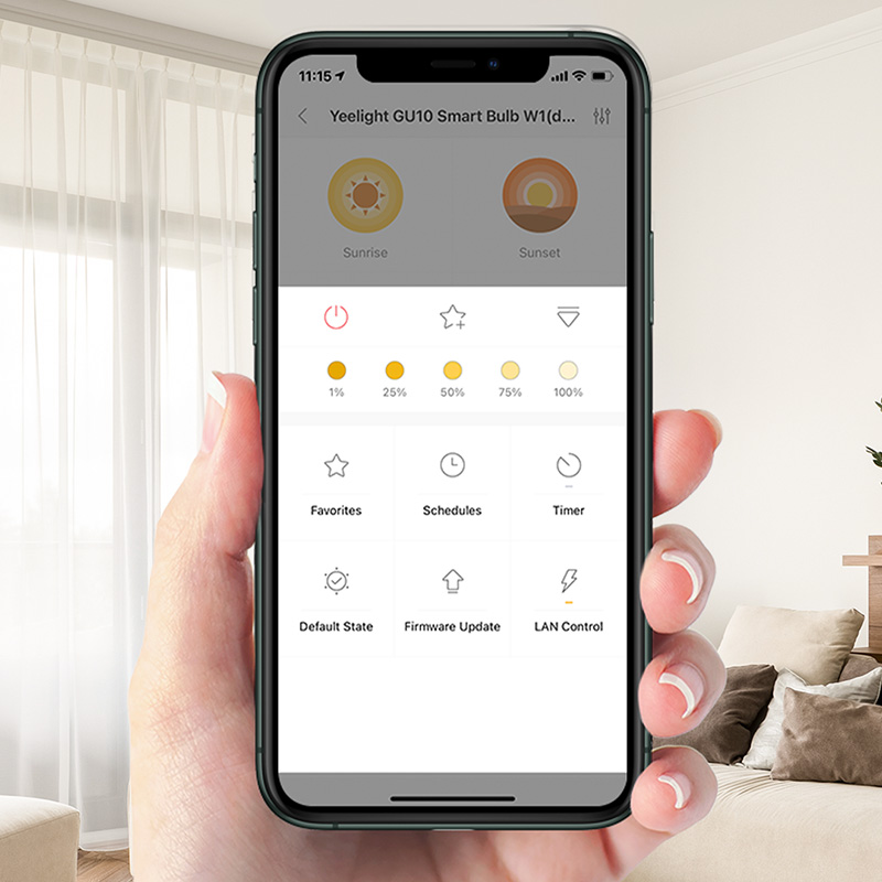 Yeelight GU10 W1 WiFi Smart LE - огляд і ціна Yeelight Light Smart Bulb