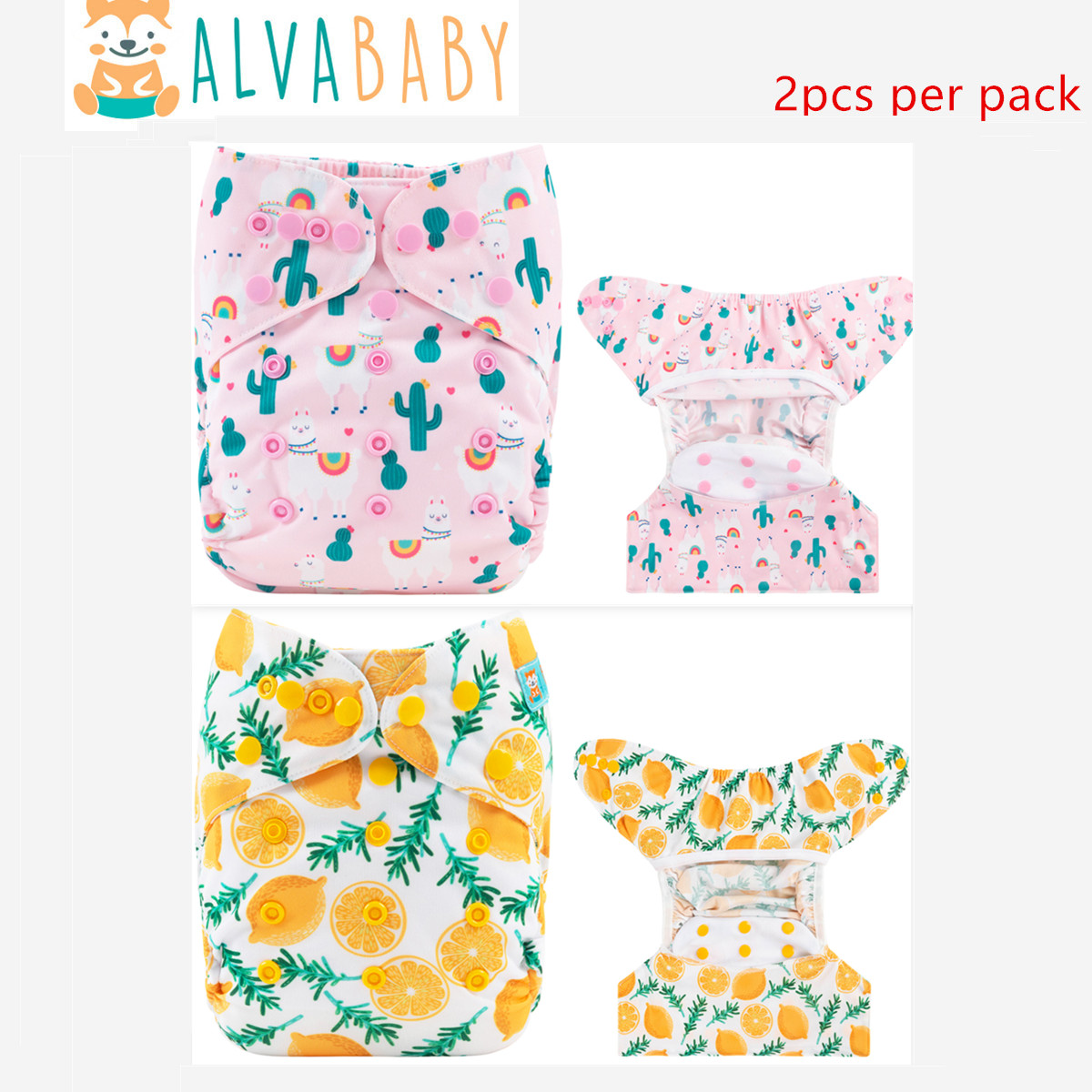 2pcs Eco-friendly Baby Cloth D - огляд і ціна Cloth Diaper Insert